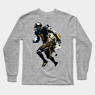 American Football Player Long Sleeve T-Shirt